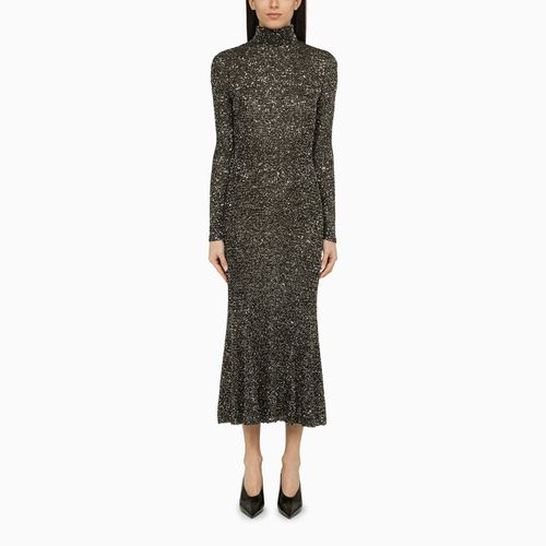 Black and silver dress with sequins - Balenciaga - Modalova