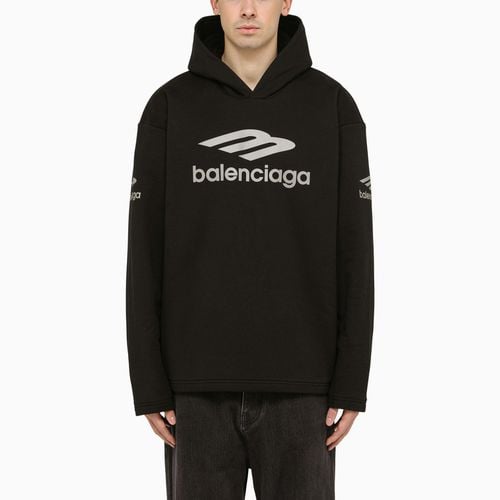 Icon 3B Sport hoodie black - Balenciaga - Modalova