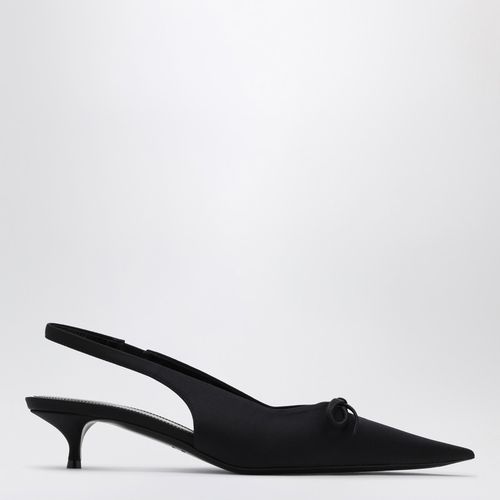 Slingback nera con fiocco - Balenciaga - Modalova