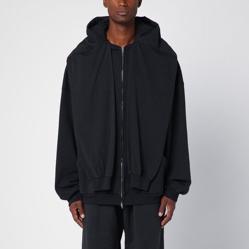 Sweatshirt with ink- Hooded sleeves - Balenciaga - Modalova