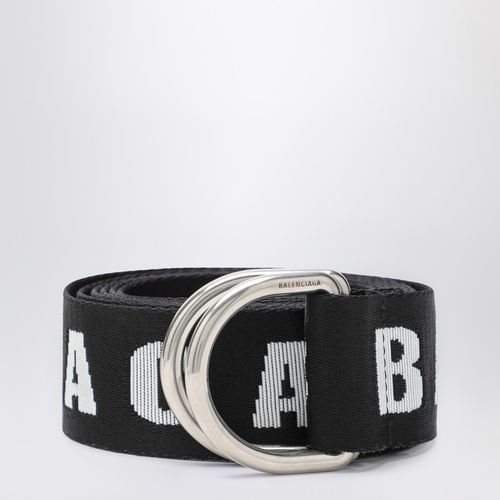 D-Ring belt in and white canvas - Balenciaga - Modalova