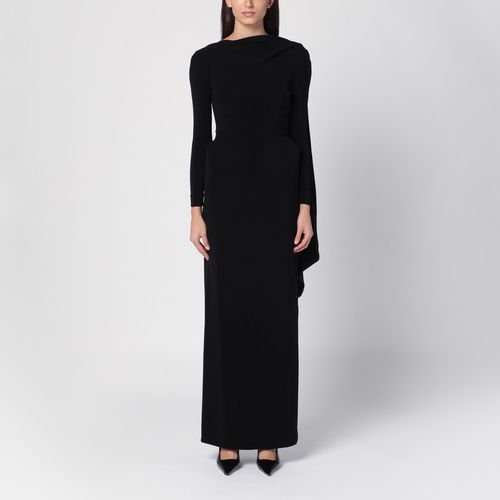 Kleid mit Umhang aus Stretch-Crêpe - Balenciaga - Modalova