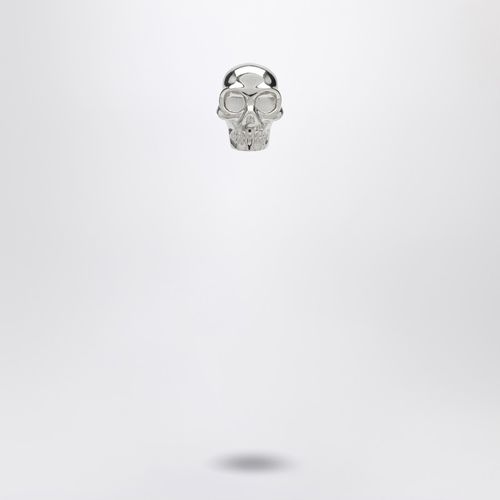 Skull Earring in palladium - Alexander McQueen - Modalova