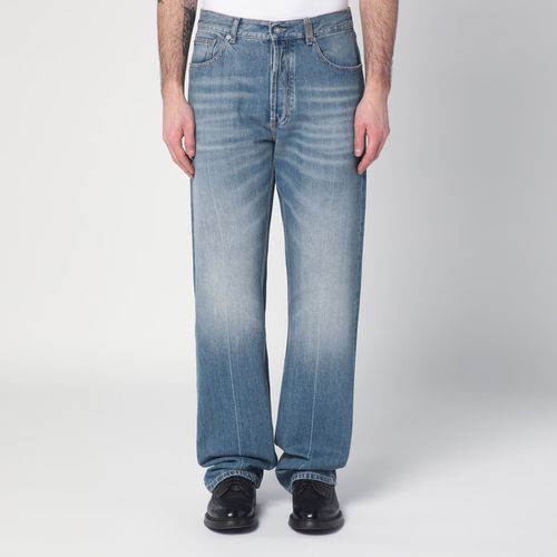 Faded blue jeans - Alexander McQueen - Modalova