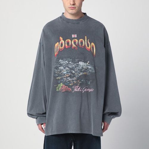 Ausgewaschenes Oversize-T-Shirt Tbilisi - Balenciaga - Modalova