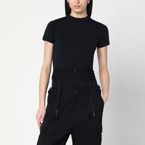 Jersey stretch lingerie T-shirt - Balenciaga - Modalova