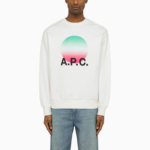 Logoed /red crew-neck Nolan sweatshirt - A.P.C. - Modalova