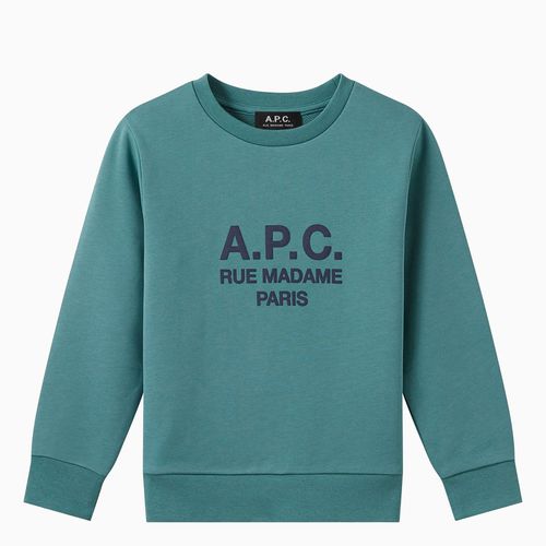 Elie green crew-neck sweatshirt - A.P.C. - Modalova