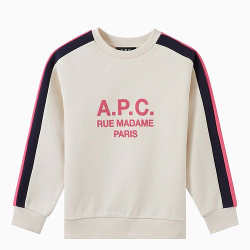 Sweatshirt mit Rundhalsausschnitt Jani, elfenbein/lachsfarben - A.P.C. - Modalova