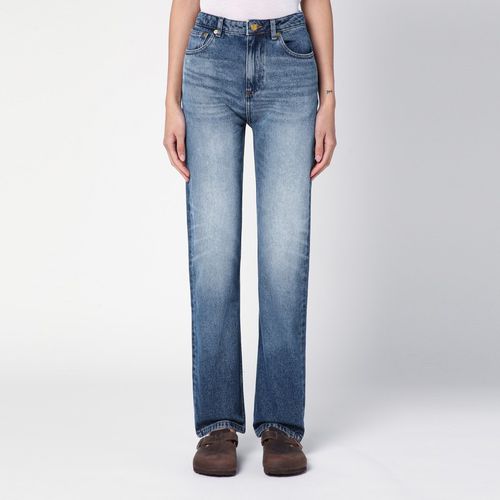 Blue washed-effect denim jeans - A.P.C. - Modalova