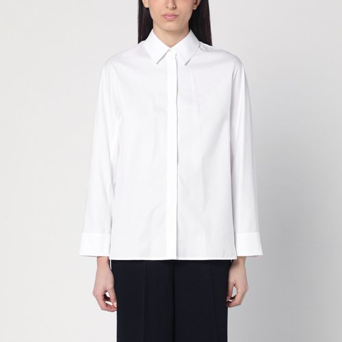 Camicia bianca in cotone - 'S Max Mara - Modalova