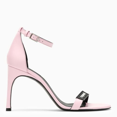 High pink leather sandal with logo - COPERNI - Modalova