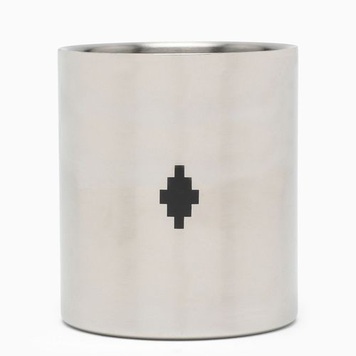 Tazza in acciaio con logo - Marcelo Burlon HOME - Modalova