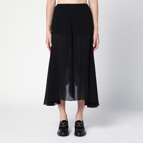 Black silk flowing skirt - Chloé - Modalova