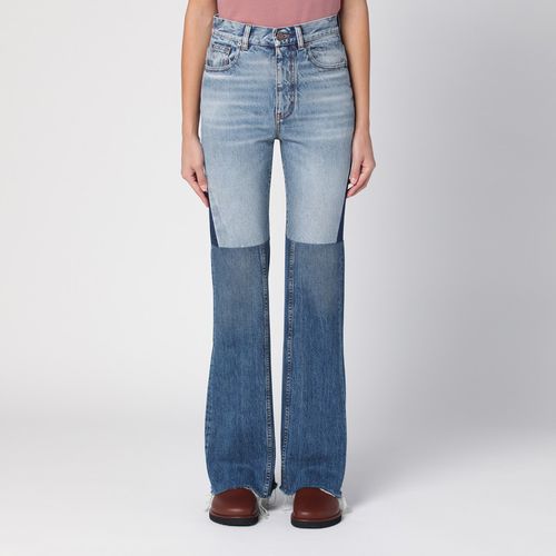 Dreifarbige Patchwork-Jeans aus Denim - Chloé - Modalova