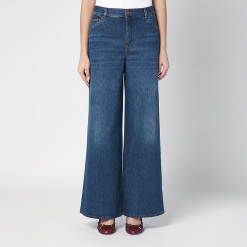 Blaue Jeans mit weitem Bein - Chloé - Modalova