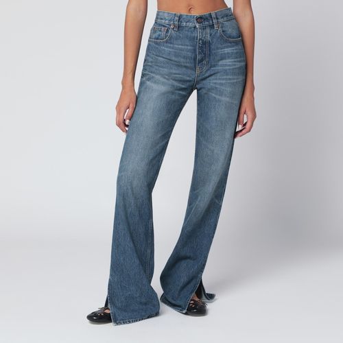 Jeans blu con spacchi - Chloé - Modalova