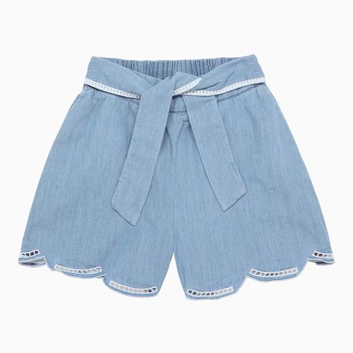 Short azzurro in denim - Chloé - Modalova