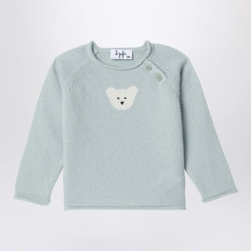 Light green wool pullover - Il Gufo - Modalova