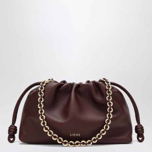 Borsa Flamenco Purse burgundy in pelle - Loewe - Modalova