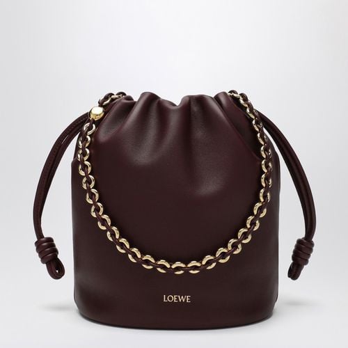 Dunkelburgunderrote Bucket Bag Flamenco Purse - Loewe - Modalova