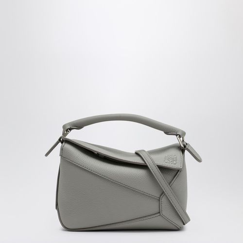 Mini Puzzle bag pearl grey - Loewe - Modalova