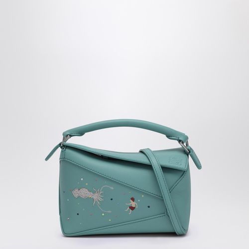 Borsa Puzzle mini Squid azzurra - Loewe - Modalova