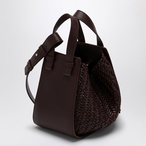 Dark burgundy leather Hammock bag - Loewe - Modalova