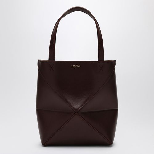 Borsa Mini Puzzle Fold Dark Burgundy - Loewe - Modalova