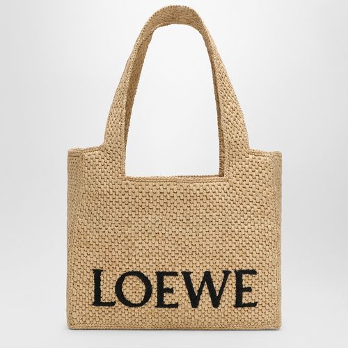 Borsa Font grande in raffia - Loewe - Modalova