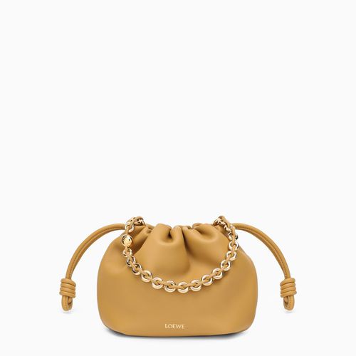 Borsa mini Flamenco Purse color Sahara in pelle - Loewe - Modalova