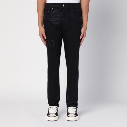 Jeans Serif Logo nero - AMIRI - Modalova