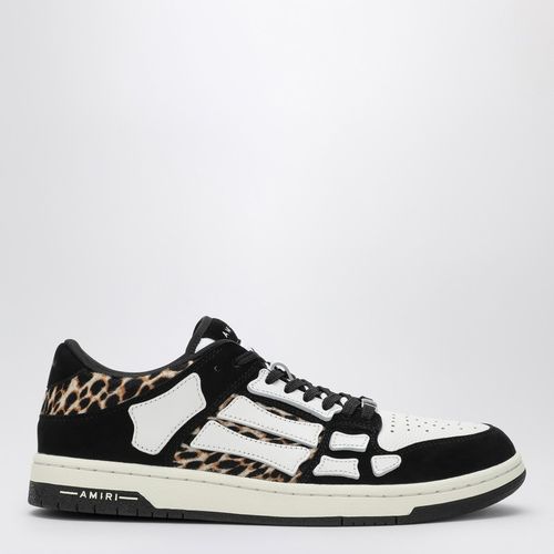 Leopard Skel Top low /white Sneaker - AMIRI - Modalova