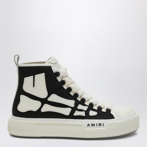 Sneaker Skel Court Hi nera e bianca - AMIRI - Modalova