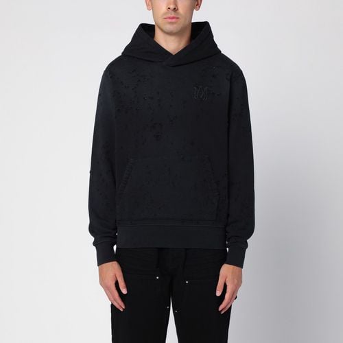 Schwarzer Distressed-Hoodie - AMIRI - Modalova