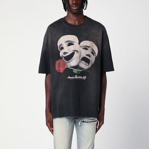 Oversize-T-Shirt Theatre Masks - AMIRI - Modalova