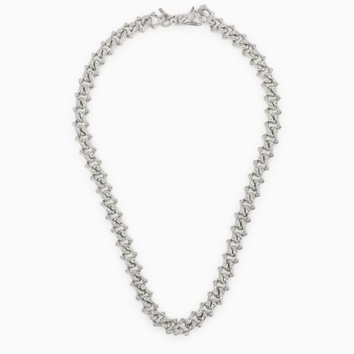 Silver 925 chain necklace with arabesques - Emanuele Bicocchi - Modalova