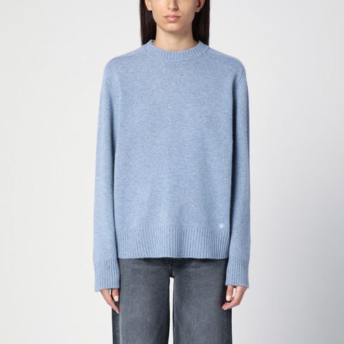 Blau melierter Pullover aus Kaschmir - Loulou Studio - Modalova