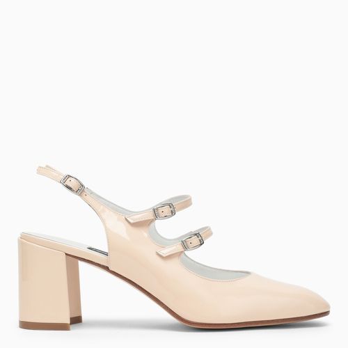 Hellrosa Slingback Mary Jane aus Lackleder - Carel Paris - Modalova