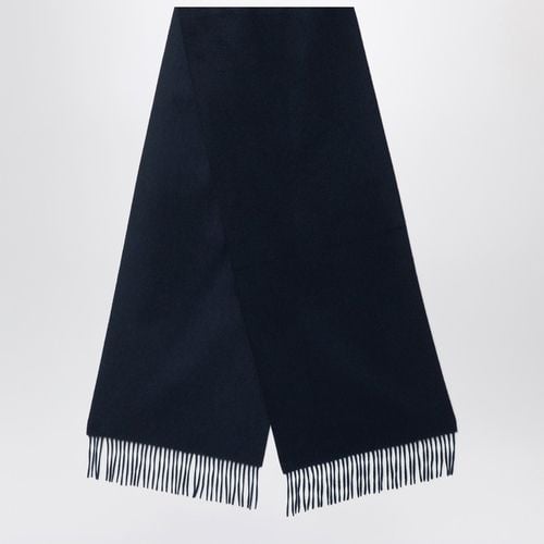 Dark blue cashmere scarf - Destin - Modalova