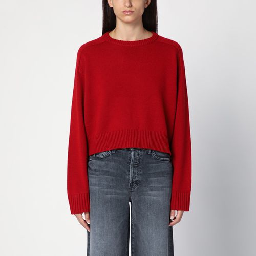 Maglione rosso in lana e cashmere - Loulou Studio - Modalova