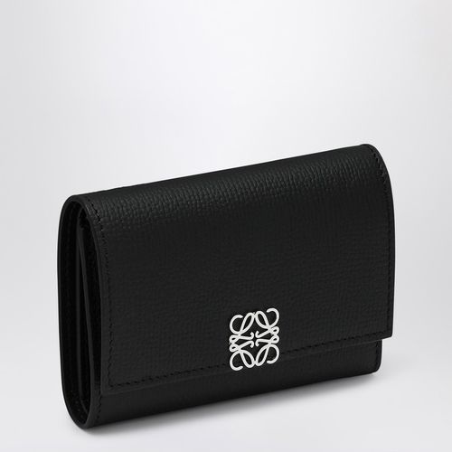 Anagram small vertical wallet in leather - Loewe - Modalova