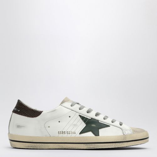 Sneaker Super-Star LTD con stella stampa coccodrillo - Golden Goose - Modalova