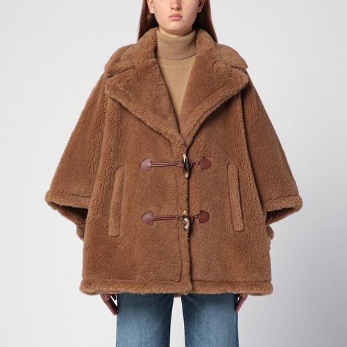 Kamelfarbenes Cape aus Teddy-Stoff - Max Mara - Modalova