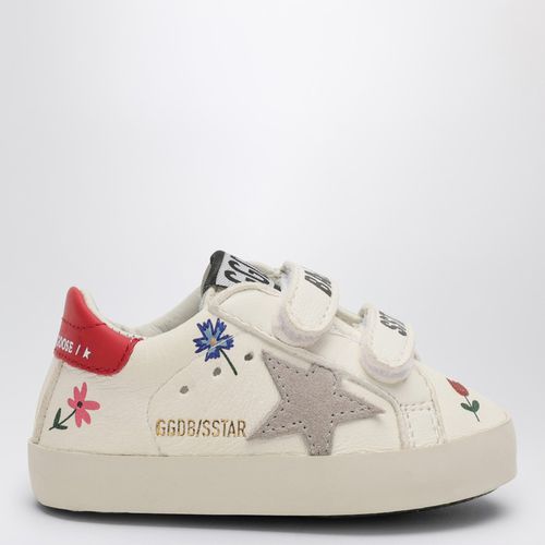 Sneaker Baby Old School bianca/rossa - Golden Goose - Modalova