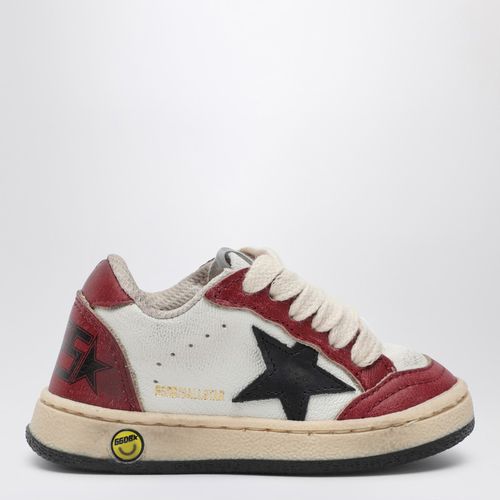 Ball Star white/red/black sneaker - Golden Goose - Modalova