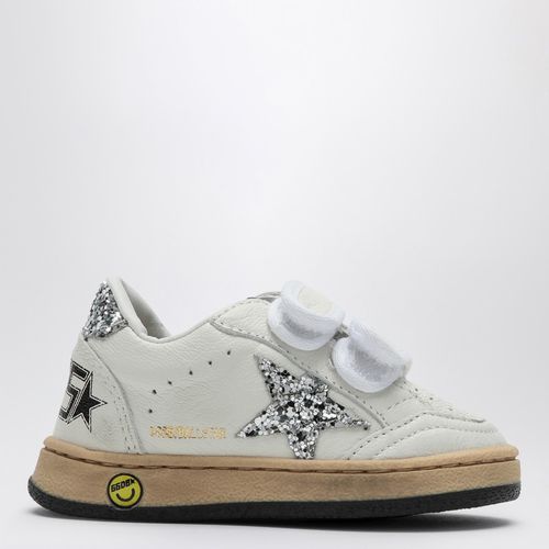 Ball Star /glitter platinum trainer - Golden Goose - Modalova