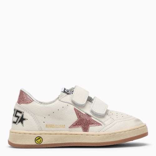 Ball Star white/pink peach trainer - Golden Goose - Modalova