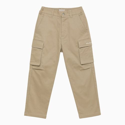 Pantalone cargo beige in cotone - Golden Goose - Modalova