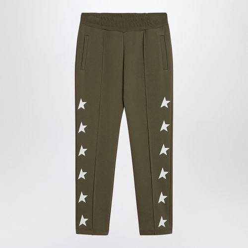 Dark jogging trousers with stars - Golden Goose - Modalova